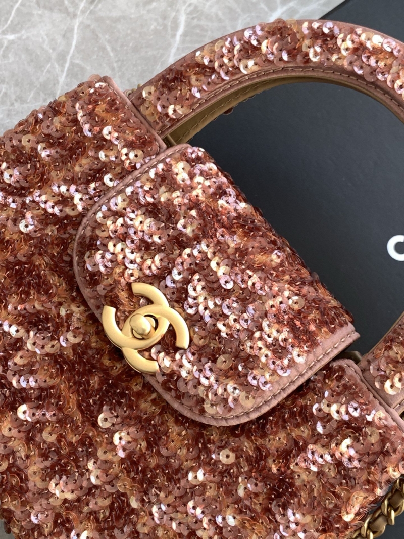 Ch**el top handle bags